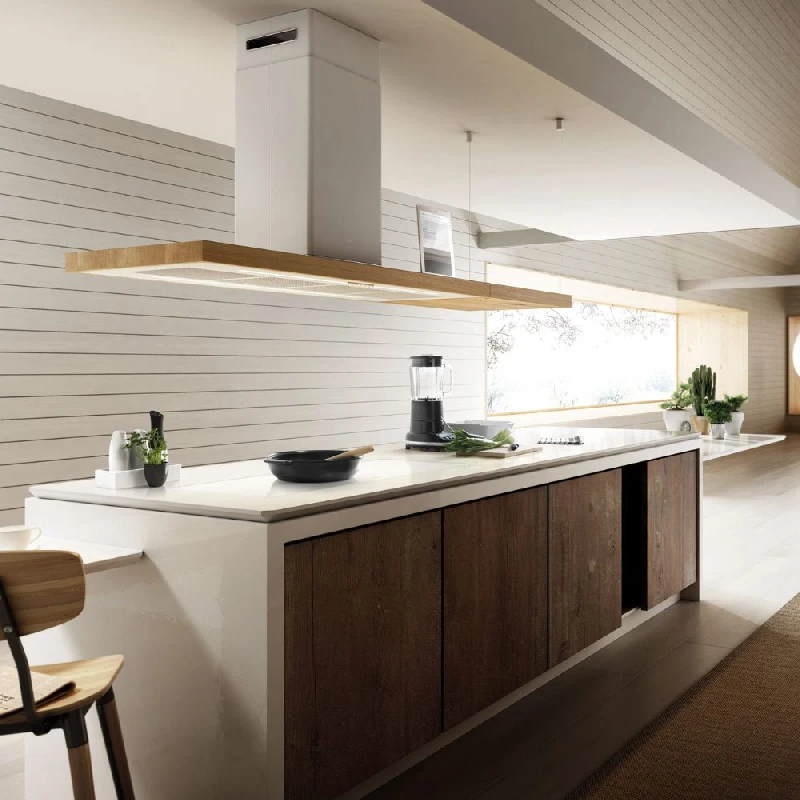 Аспиратори за островен монтаж Аспиратор Elica Bio Island WH 120x53 Rovere
