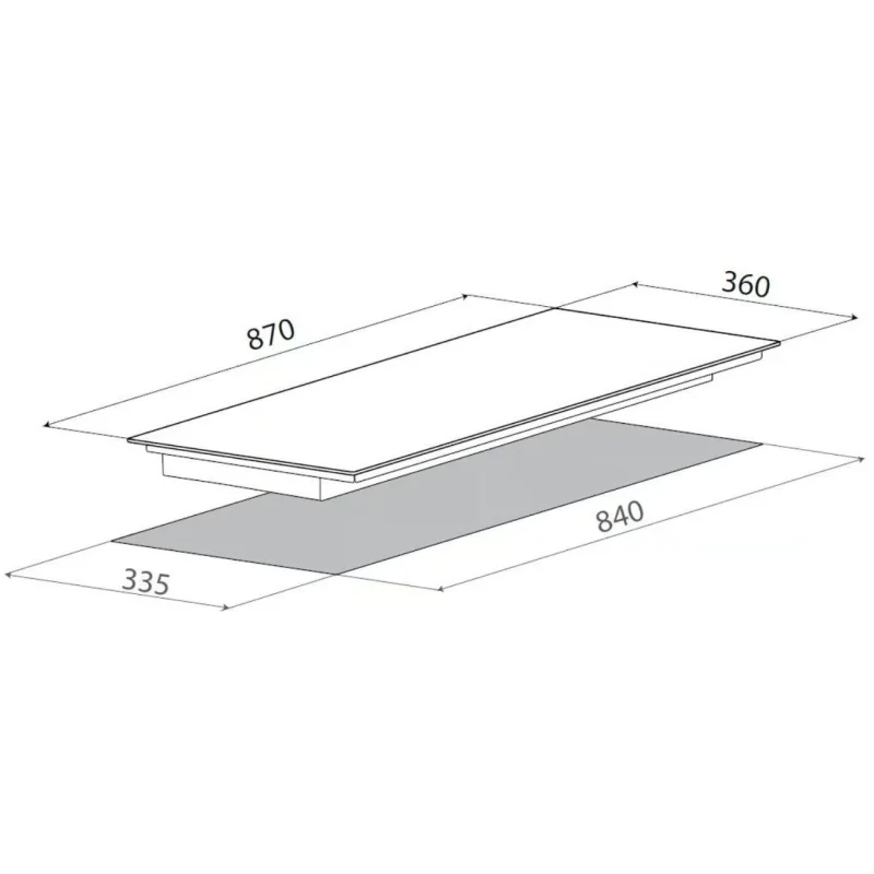 Индукционни Индукционен плот Elica Ratio 874 Plus BL
