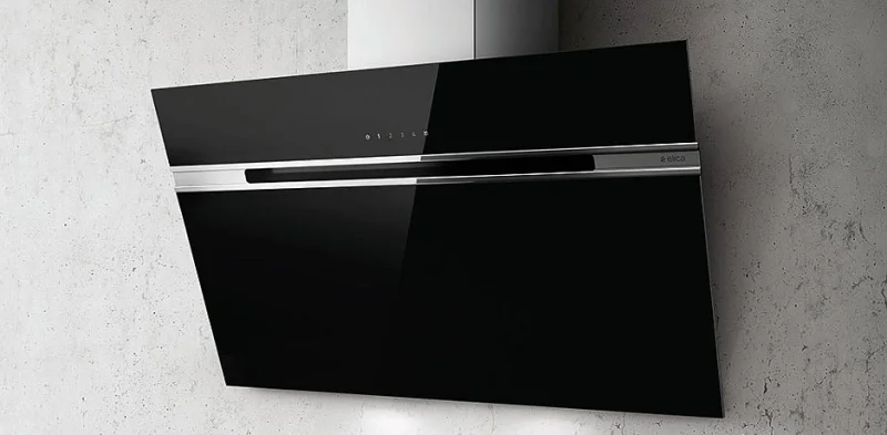 Аспиратори за стенен монтаж Аспиратор Elica Stripe Lux BL 90