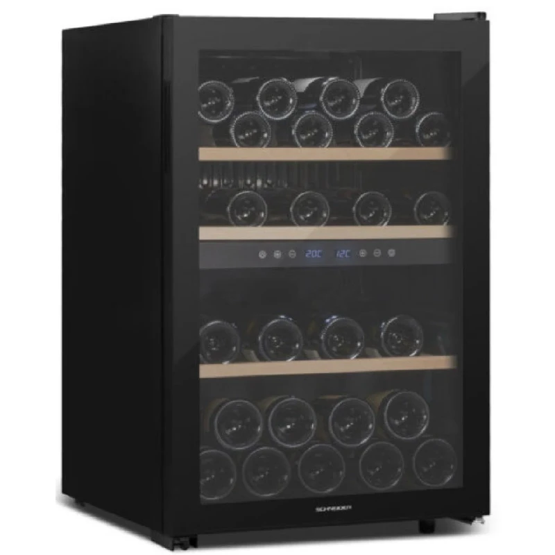 Виноохладители Виноохладител Schneider SCCV62DB Черен