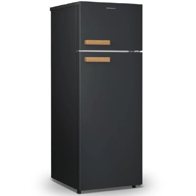 Хладилници с две врати Хладилник с горна камера Schneider SCDD211FJB Fjord Черен