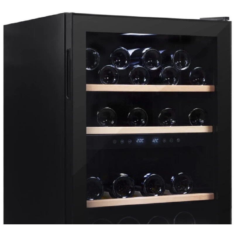 Виноохладители Виноохладител Schneider SCCV62DB Черен