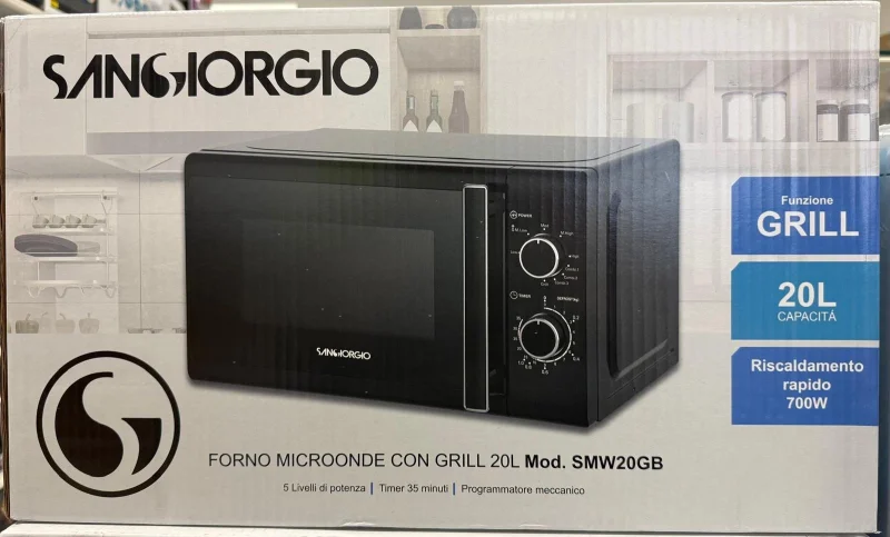 Микровълнови фурни Микровълнова Sangiorgio SMW20GB