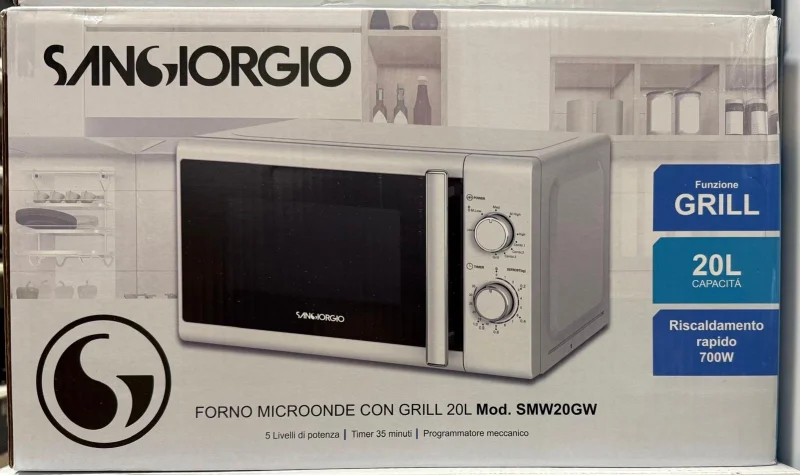 Микровълнови фурни Микровълнова Sangiorgio SMW20GW