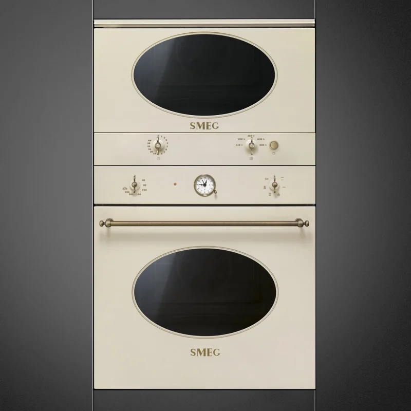 Фурни за вграждане Фурна за вграждане Smeg SF800PO Крем с месинг