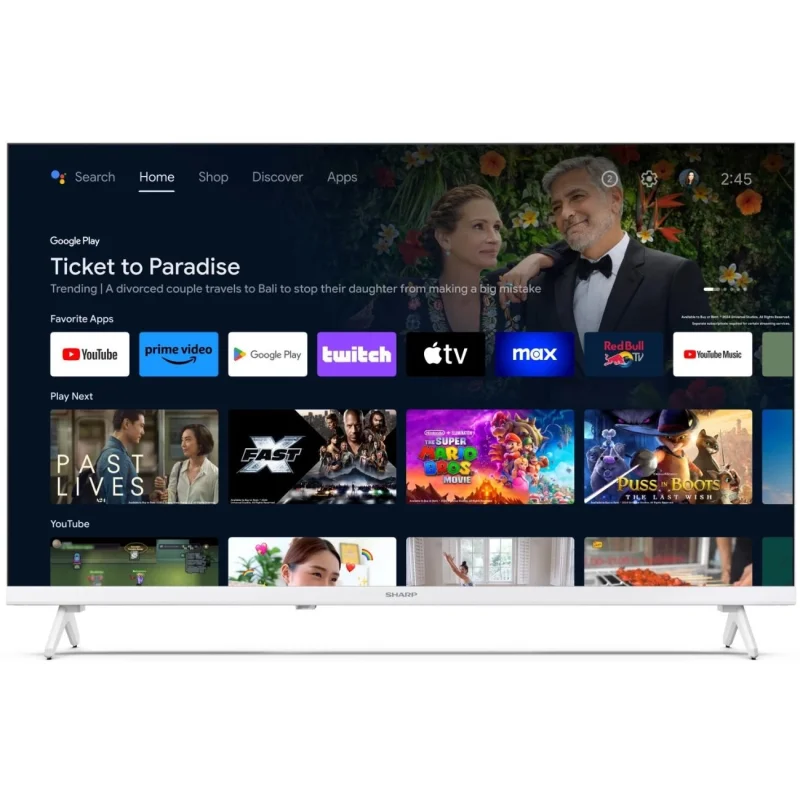 Телевизори 32” HD Ready Android телевизор Sharp LC-32FH2EW