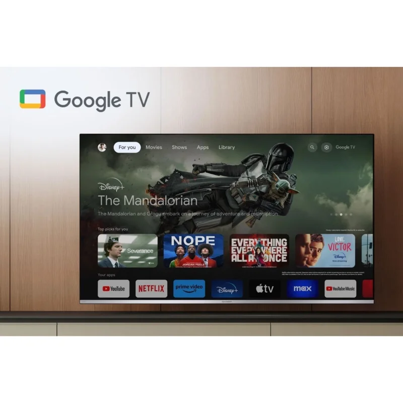 Телевизори 32” Full HD QLED Google телевизор Sharp LC-32GF3265E