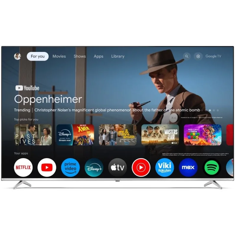 Телевизори 70” QLED 4K Ultra HD Google телевизор Sharp LC-70GP6260
