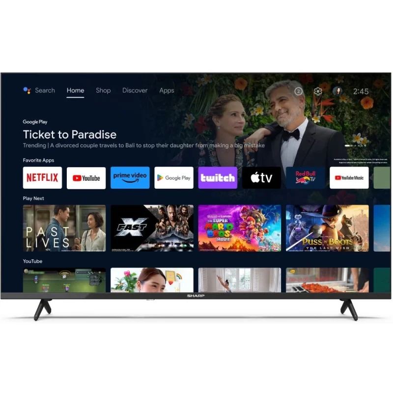 Телевизори 40” Full HD Android телевизор Sharp LC-40FH2EA