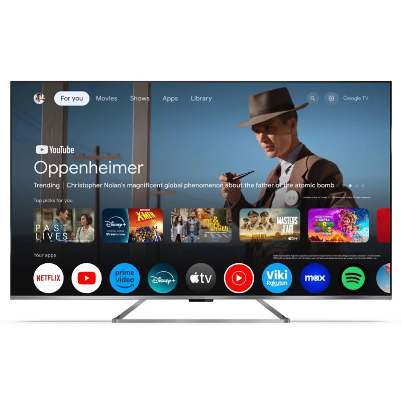 Телевизори 75” 4K Ultra HD QLED Google телевизор Sharp LC-75GP7265E