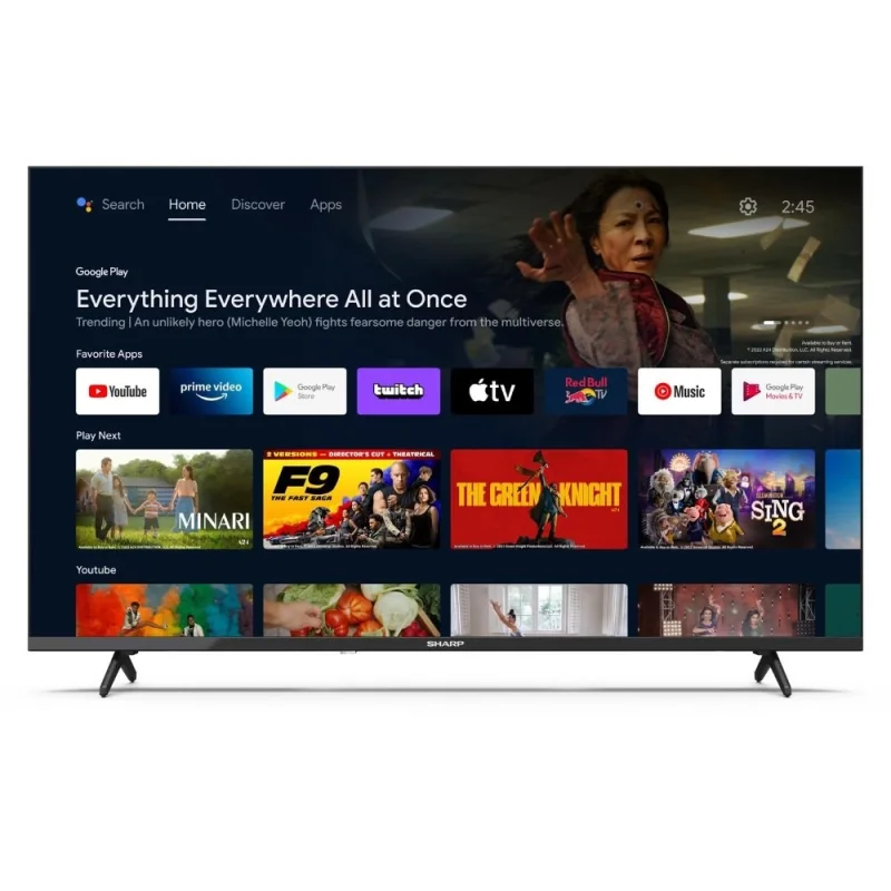Телевизори 43” Full HD Android телевизор Sharp LC-43FH2EA