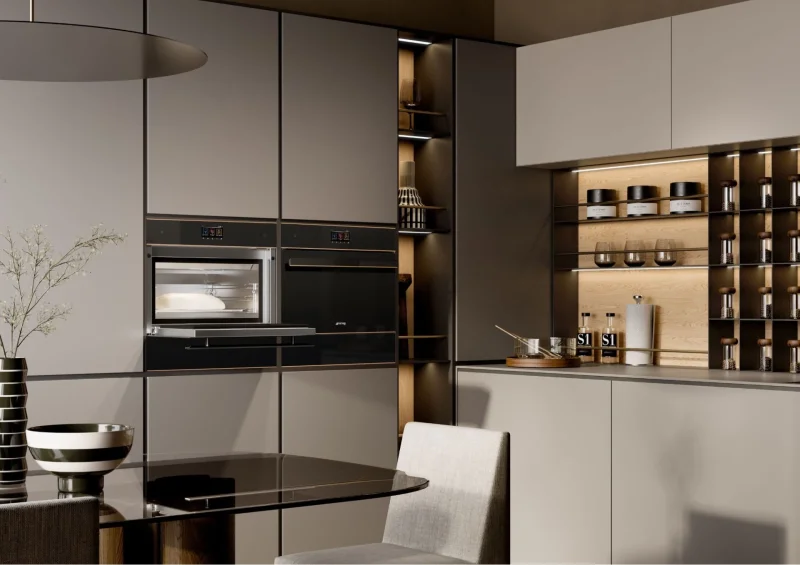 Чекмеджета за вграждане Чекмедже за су вид Smeg CPV615NR