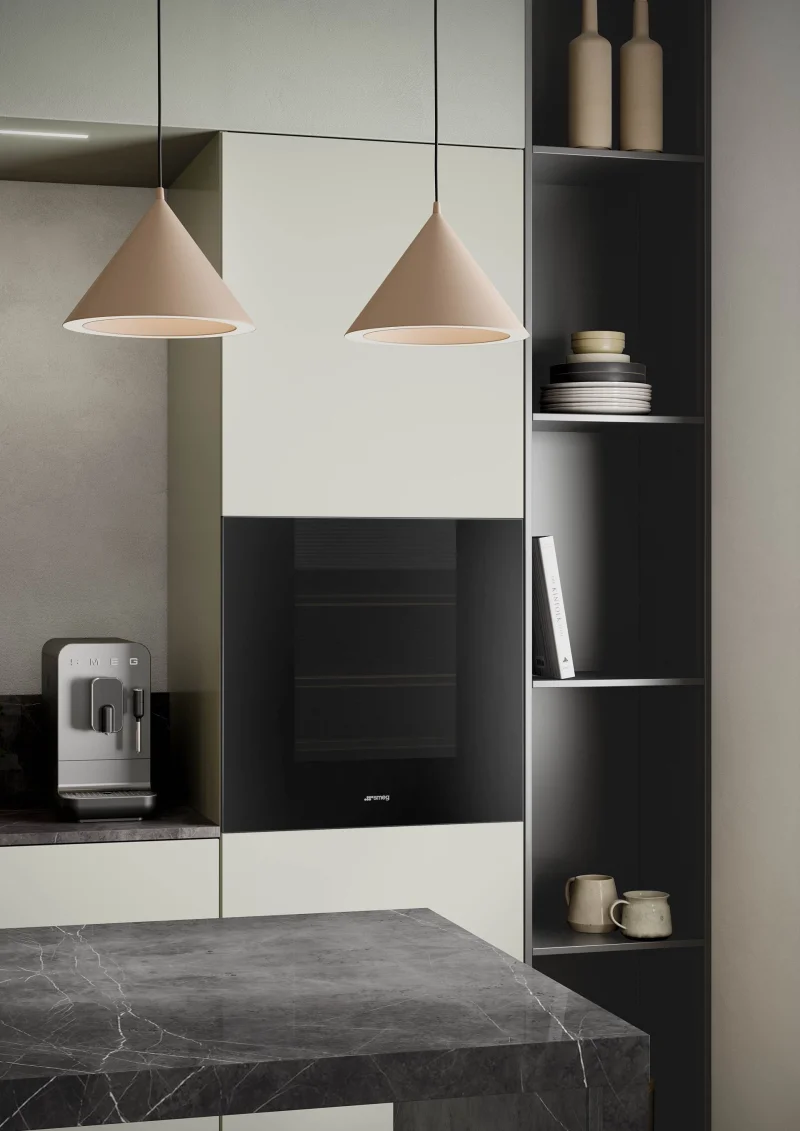 Виноохладители Виноохладител за вграждане Smeg CVI129B3