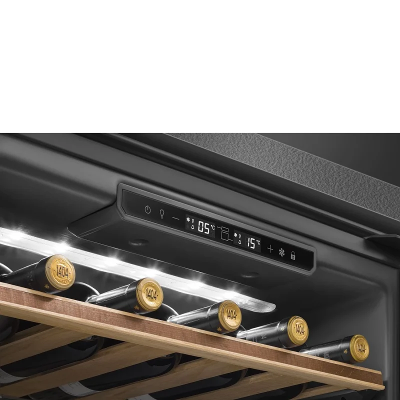 Виноохладители Виноохладител за вграждане Smeg CVI638RN3