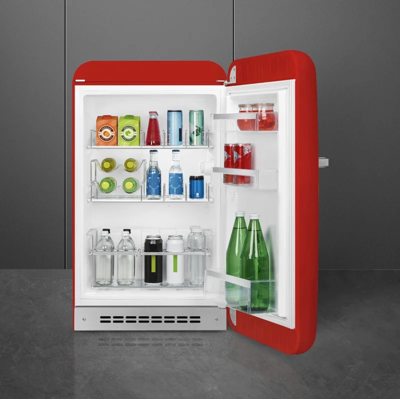 Хладилници с една врата Минибар Smeg FAB10HRRD6
