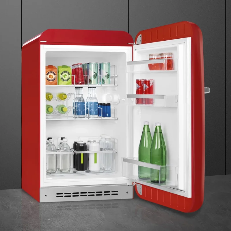 Хладилници с една врата Минибар Smeg FAB10HRRD6