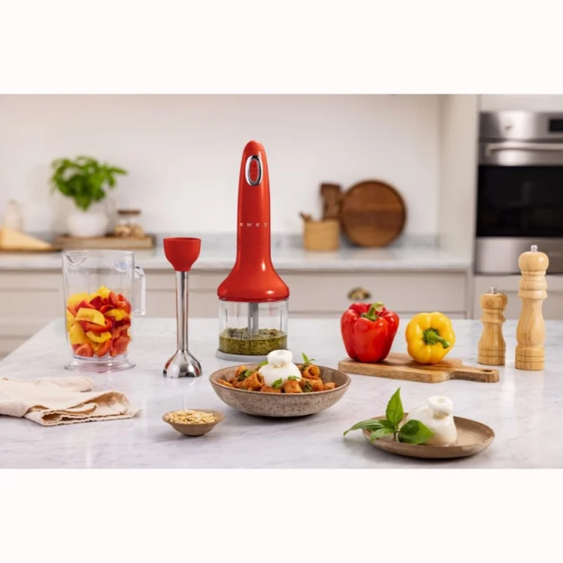 Миксери и пасатори Пасатор Smeg HBF03RDEU Червен