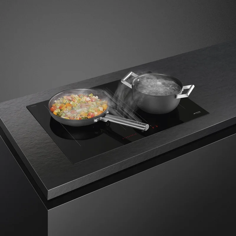 Аспириращи Плотове Аспириращ индукционен плот Smeg HOBD472D