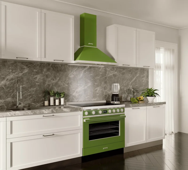 Аспиратори за стенен монтаж Аспиратор Smeg KPF9OG