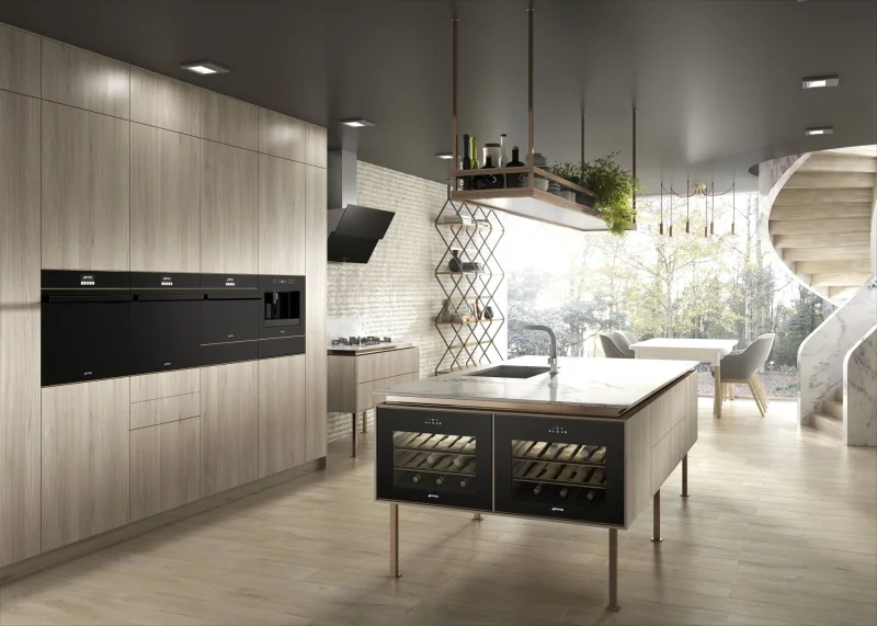 Аспиратори за стенен монтаж Аспиратор Smeg KSVV90NRA