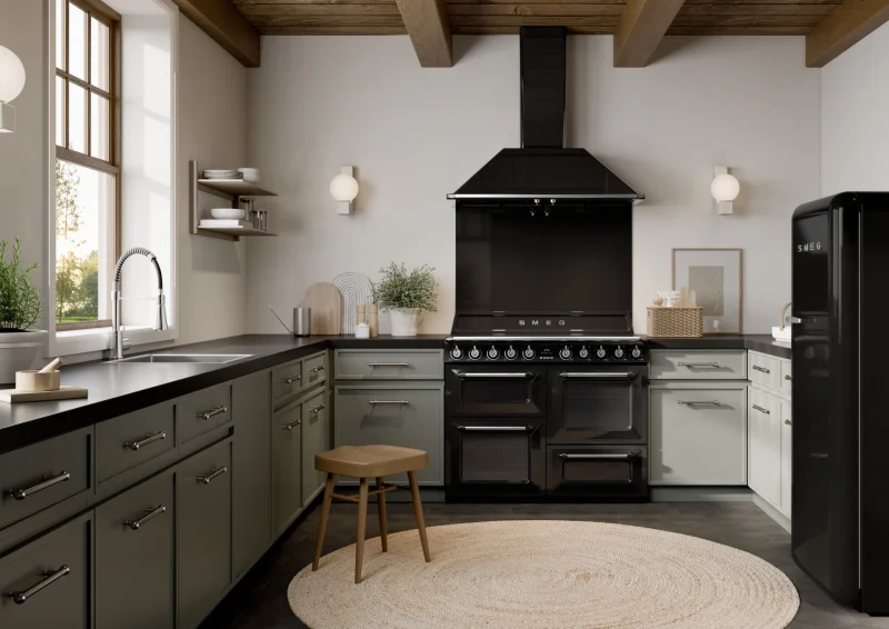 Аспиратори за стенен монтаж Аспиратор Smeg KT110BLE