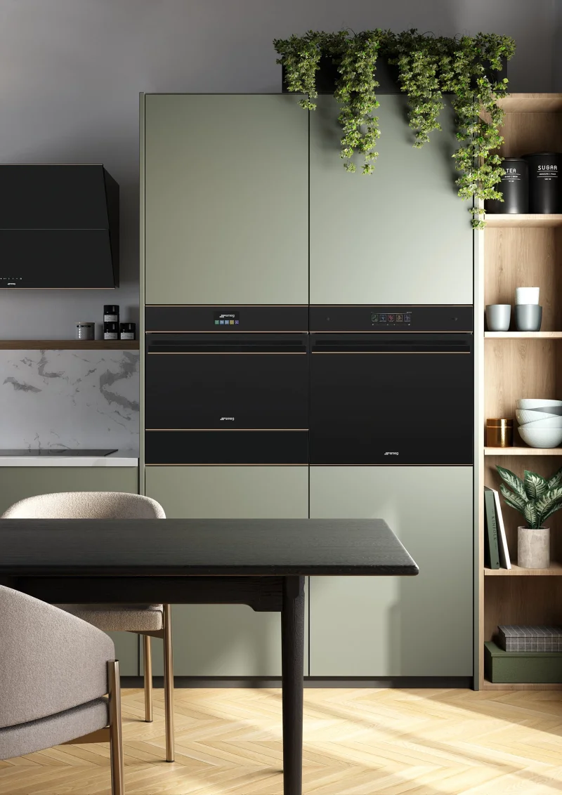 Аспиратори за стенен монтаж Аспиратор Smeg KV694R
