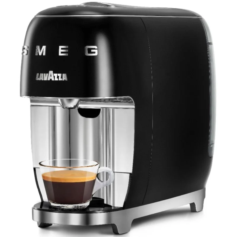 Кафемашини и кафеавтомати Еспресо кафемашина с капсули Smeg Lavazza 18000448 Черна