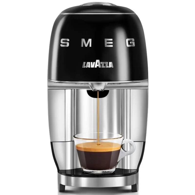 Кафемашини и кафеавтомати Еспресо кафемашина с капсули Smeg Lavazza 18000448 Черна