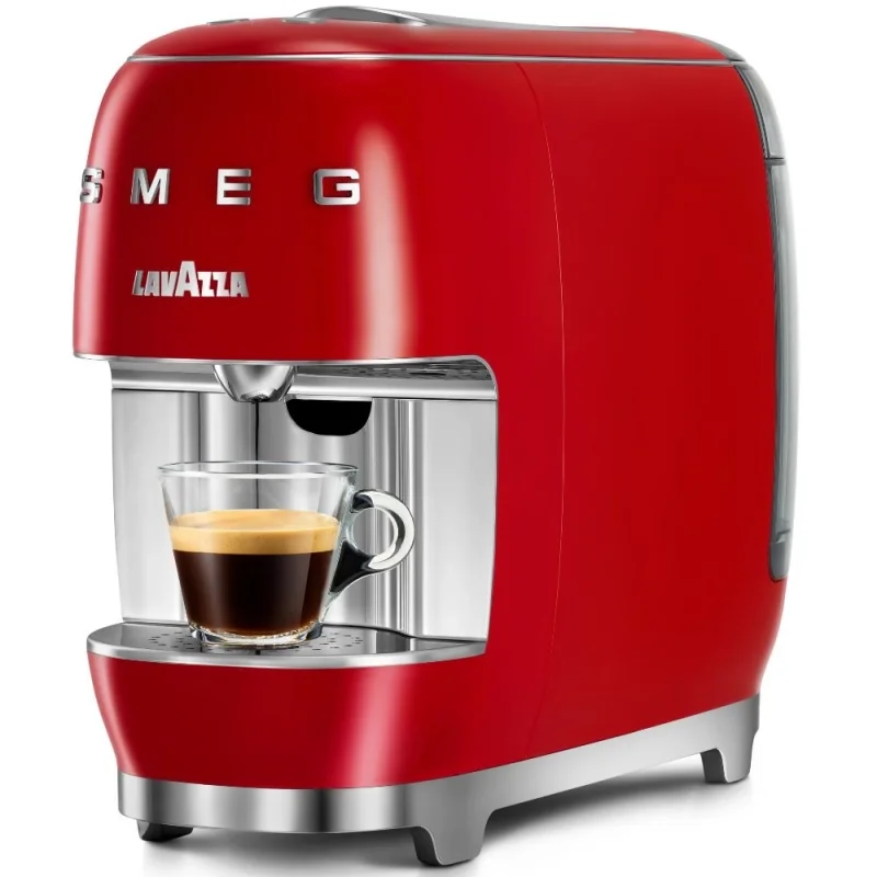 Кафемашини и кафеавтомати Еспресо кафемашина с капсули Smeg Lavazza 18000454 Червена