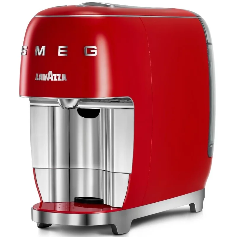 Кафемашини и кафеавтомати Еспресо кафемашина с капсули Smeg Lavazza 18000454 Червена