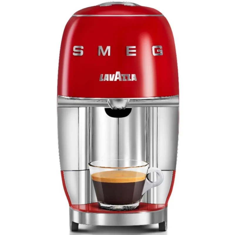 Кафемашини и кафеавтомати Еспресо кафемашина с капсули Smeg Lavazza 18000454 Червена