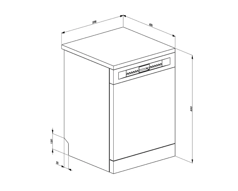 Съдомиялни Съдомиялна Smeg LVS292DB