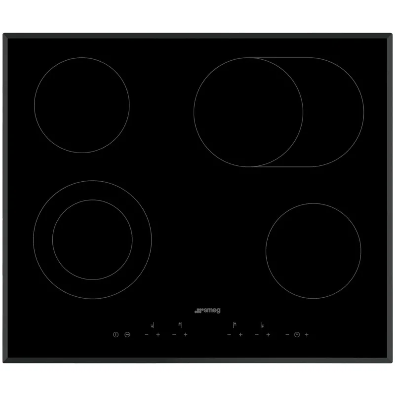 Витрокерамични Стъклокерамичен плот Smeg SE364EMTB