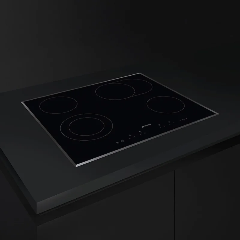 Витрокерамични Стъклокерамичен плот Smeg SE364EMTB