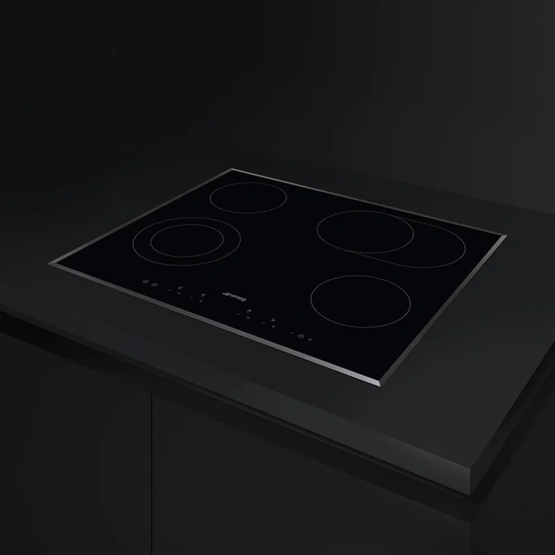 Витрокерамични Стъклокерамичен плот Smeg SE364EMTB