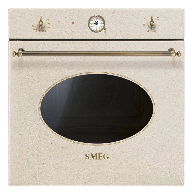 Фурни за вграждане Фурна за вграждане Smeg SF800AVO Овес с месинг