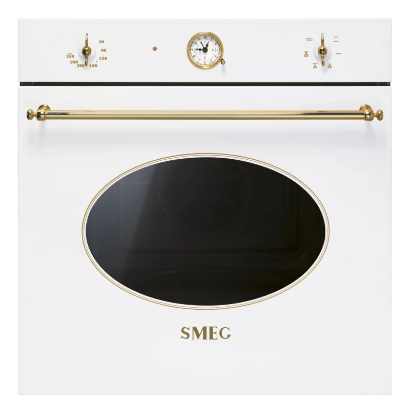 Фурни за вграждане Фурна за вграждане Smeg SF800B Бяла със злато