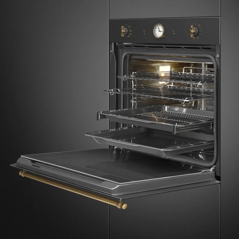 Фурни за вграждане Фурна за вграждане Smeg SFP805AO Антрацит