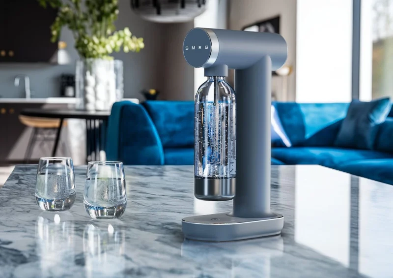 Други Машина за сода Smeg SKC01SBM Буреносно синьо